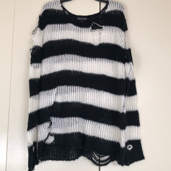 Dolls Kill Sweaters - Current mood sweater by Dolls Kill